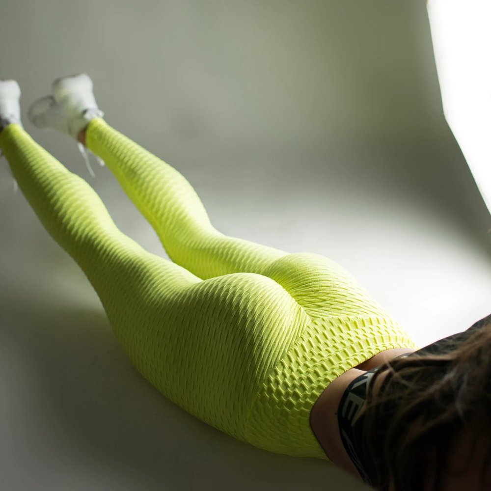 NTW Anticellulite Fitness Leggings Pants. Black - Picture 5 of 14